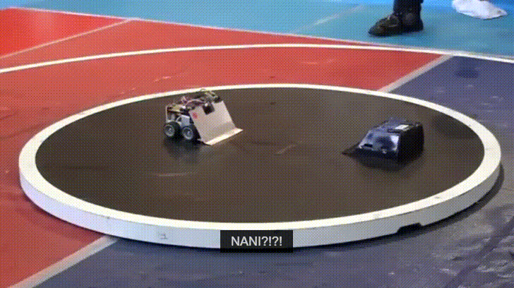 silly gif of robot